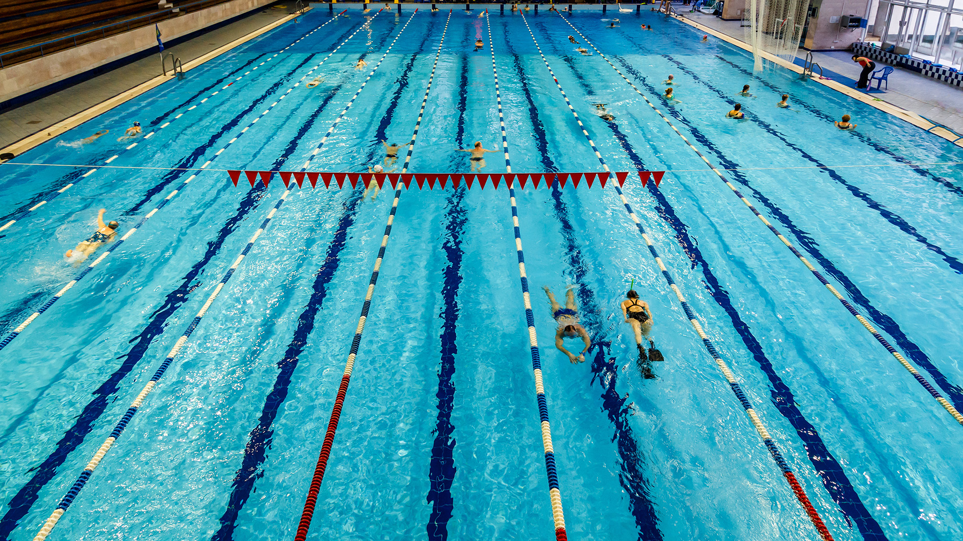 Veterans improving their physical and mental wellbeing through free swimming schemes.