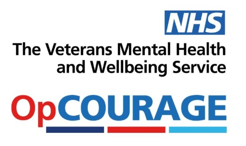 Op COURAGE: The Veterans Mental Health and Wellbeing Service logo